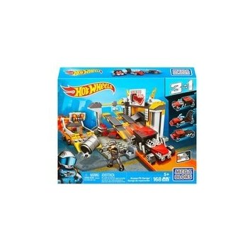 Mega Bloks Hot Wheels malý hrací set Crease Pit Garage