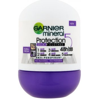 Garnier Mineral Protection5 Floral Fresh roll-on 50 ml