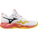 Mizuno Wave Momentum Pro White/Fiery Coral 2/Citrus – Zboží Dáma