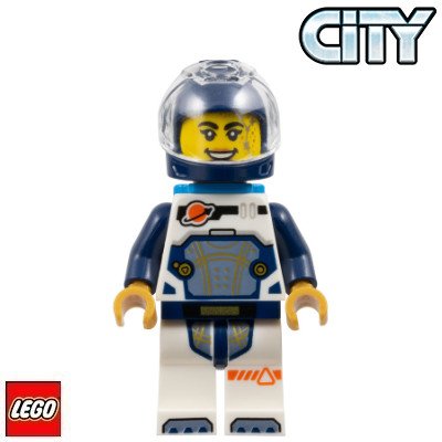 LEGO® 60430 Figurka Astronautka Velitelka Pilotů – Zbozi.Blesk.cz