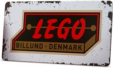 LEGO® 5007016 Retro plechová cedule