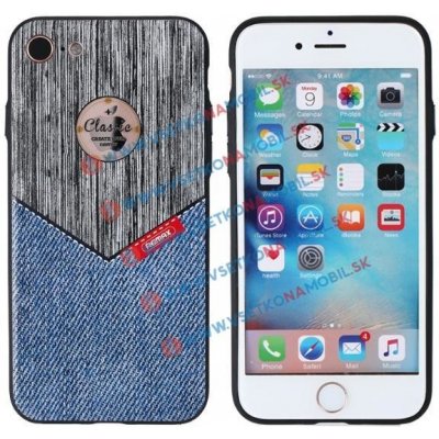 Pouzdro REMAX ELEGANCE Ochranné Apple iPhone 7 / iPhone 8 DENIM – Hledejceny.cz