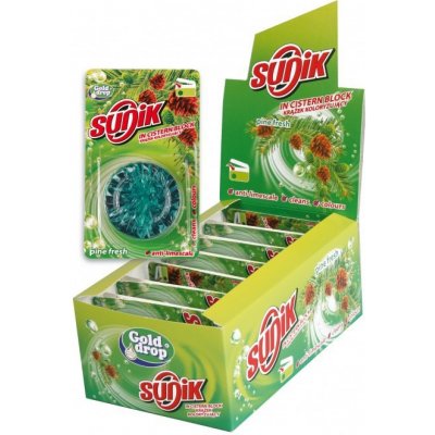 Gold Drop Suník WC kostka Pine Fresh 50 g – Zboží Mobilmania