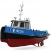 RC model KY Model Fiede přístavní remorkér kit 1:50