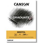 Canson Skicák Graduate Bristol na kresbu a skici 180g m2 20ks A4 – Zboží Dáma