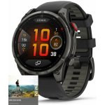 Garmin Fenix 8 PRO 47mm AMOLED Sapphire Black/Pebble Grey 010-03198-01 – Zboží Živě