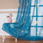 4Home Dětská záclona Space, 150 x 250 cm – Zboží Dáma