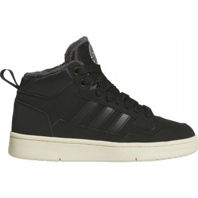 adidas Rapid Court Mid J Winterized černá bílá – Zboží Mobilmania