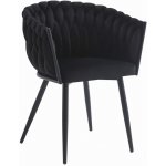 Textilomanie Orion Černé velvet s černými nohami – Sleviste.cz