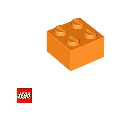 LEGO® 3003 Kostka 2x2 Oranžová – Hledejceny.cz