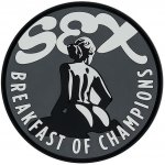 101INC nášivka 3D plastová SEX BREAKFAST velcro – Hledejceny.cz