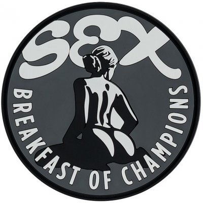 101INC nášivka 3D plastová SEX BREAKFAST velcro – Hledejceny.cz