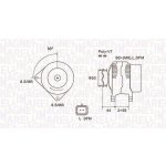 Generátor MAGNETI MARELLI 063731827010
