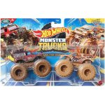 Hot Wheels Monster Trucks Demolition Doubles Land Rover Vs Town Hauler – Hledejceny.cz