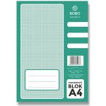 Bobo lepený blok A4 čtverečkovaný 50 listů – Hledejceny.cz
