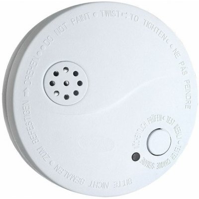 Solight 1D33, detektor kouře + alarm, 85dB, bílý + 9V baterie