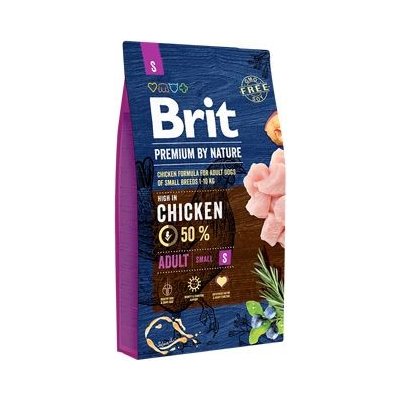 BRIT Premium by Nature Adult S 8kg