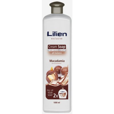 Lilien tekuté mýdlo macadamia 1 l – Zboží Dáma