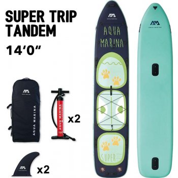 Paddleboard Aqua Marina Super Trip Tandem 14’