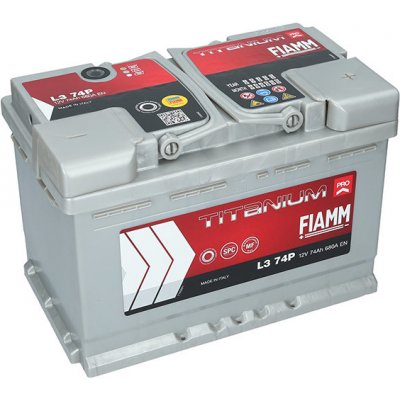 Fiamm Pro 12V 74Ah 680A L3 74P FTP74+ | Zboží Auto