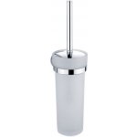 Nimco UNIX toaletní WC kartáč, rosené sklo, nádobka nízká UN13094C-26 – Zboží Mobilmania