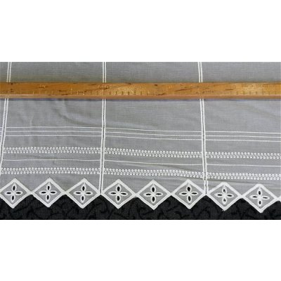 záclonka na vitrážku 24313 smetanová 90cm – Hledejceny.cz