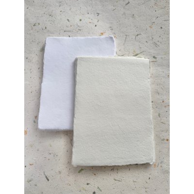 Olino Paperworks Int BV Bavlněný ruční papír A5 s přírodním okrajem 250 g Barevnost: bílá – Hledejceny.cz