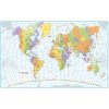 Nástěnné mapy L.A.C. Svět - nástěnná mapa časových pásem 136 x 84 cm Varianta: bez rámu v tubusu, Provedení: laminovaná mapa v lištách
