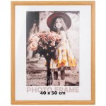 FANDY Dřevěný fotorámeček Bevel 40x50 2 hnědý – Zbozi.Blesk.cz