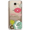 Pouzdro a kryt na mobilní telefon Samsung TopQ Samsung J6 silikon Happy Birthday 37970