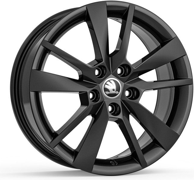 Škoda Trius 7x17 5x112 ET49 black