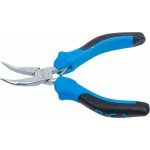 BGS 383, Špičaté kleště na elektroniku | zahnuté | s pružinou | 138 mm – Zboží Dáma