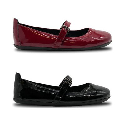 Aylla BALLERINA LAK Barefoot Patent Burgundy – Zboží Dáma