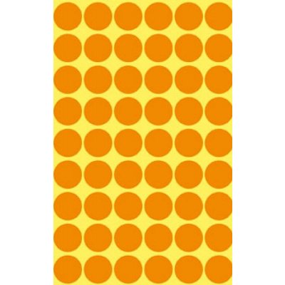 Avery Zweckform 3148 etikety 12mm 5 ks oranžové – Zboží Dáma