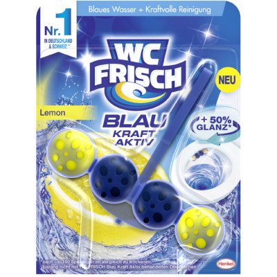 WC frisch Blau Kraft Aktiv Lemon závěsný blok 50 g – Hledejceny.cz