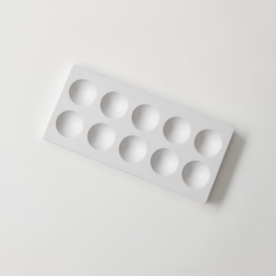ODLITO.CZ Domino betonové plato bílá 25,5 cm – Zboží Dáma