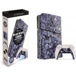 Comgad Kryt na konzoli PS5 Slim - Blue Wave Camo Faceplates Kit – Zbozi.Blesk.cz