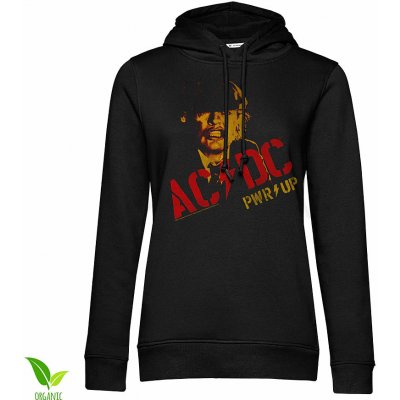 AC/DC mikina Angus Young PWR-UP Organic Hoodie Girls Black dámská – Sleviste.cz