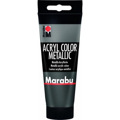 Marabu Acryl Color 100 ml 772 antracit metalická – Zboží Mobilmania