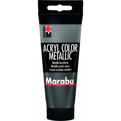 Marabu Acryl Color 100 ml 772 antracit metalická – Zboží Dáma
