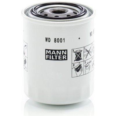 Filtr, pracovní hydraulika MANN-FILTER WD 8001 | Zboží Auto