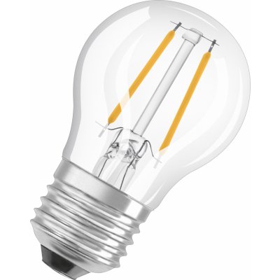 Osram LED žárovka LED E27 P45 4W = 40W 470lm 4000K Neutrální bílá 300° Filament STAR OSRSTAL0150 – Zboží Mobilmania