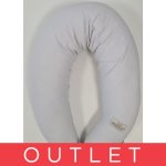 Babymatex Polštář na kojení mušelínových Moon Světlo Šedá – Sleviste.cz