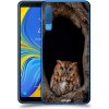 Pouzdro a kryt na mobilní telefon Samsung Pouzdro ACOVER Samsung Galaxy A7 2018 A750F s motivem Owl