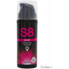 S8 Spark Hřejivý stimulační gel na klitoris 30 ml
