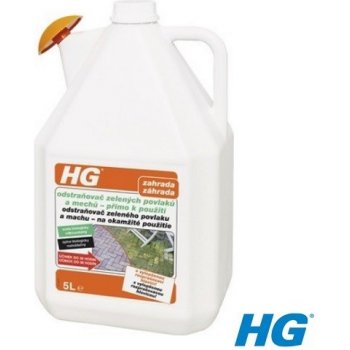 HG Odstraňovač zelených povlaků a mechů (přímo k použití) 5 l