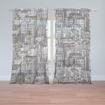 Sablio Záclony Kreslené mrakodrapy: 2ks 150x250cm – Hledejceny.cz