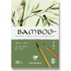 Papírová čtvrtka Akvarelový blok Clairefontaine Bamboo A4, 20 listů, 250 g