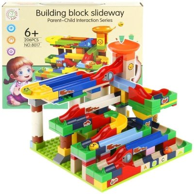 Nobo Kids kuličková dráha Kulodrom Marble Blocks 206 ks – Zbozi.Blesk.cz