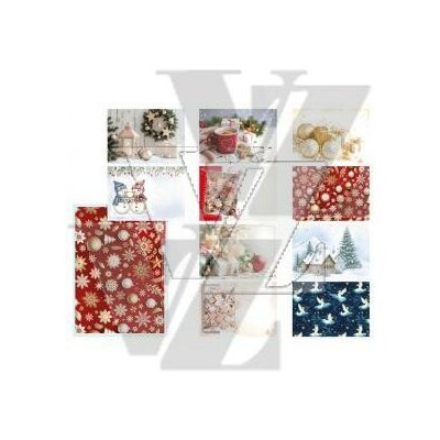 Vánoční obálky C5 mix motivů 20ks v balení, MFP Paper – Zboží Mobilmania